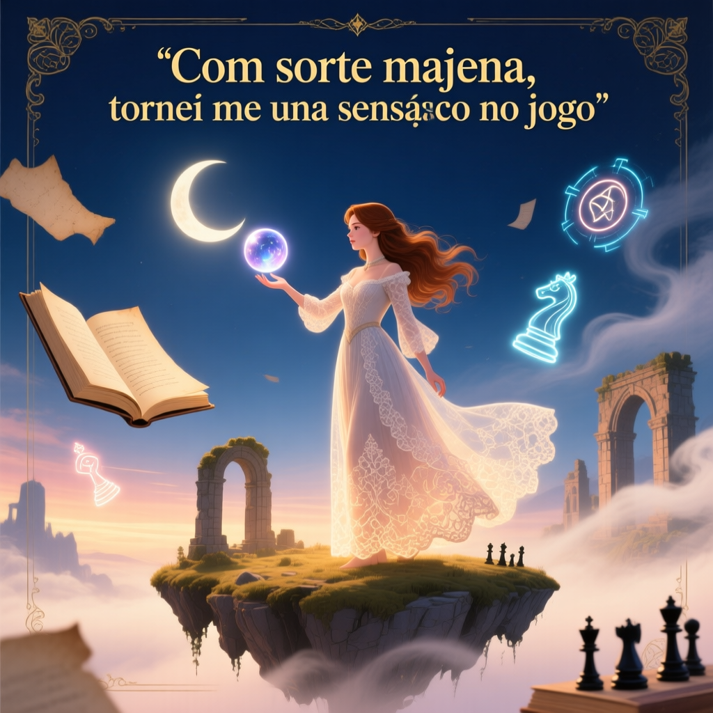 Com sorte máxima, tornei-me uma sensação no jogo