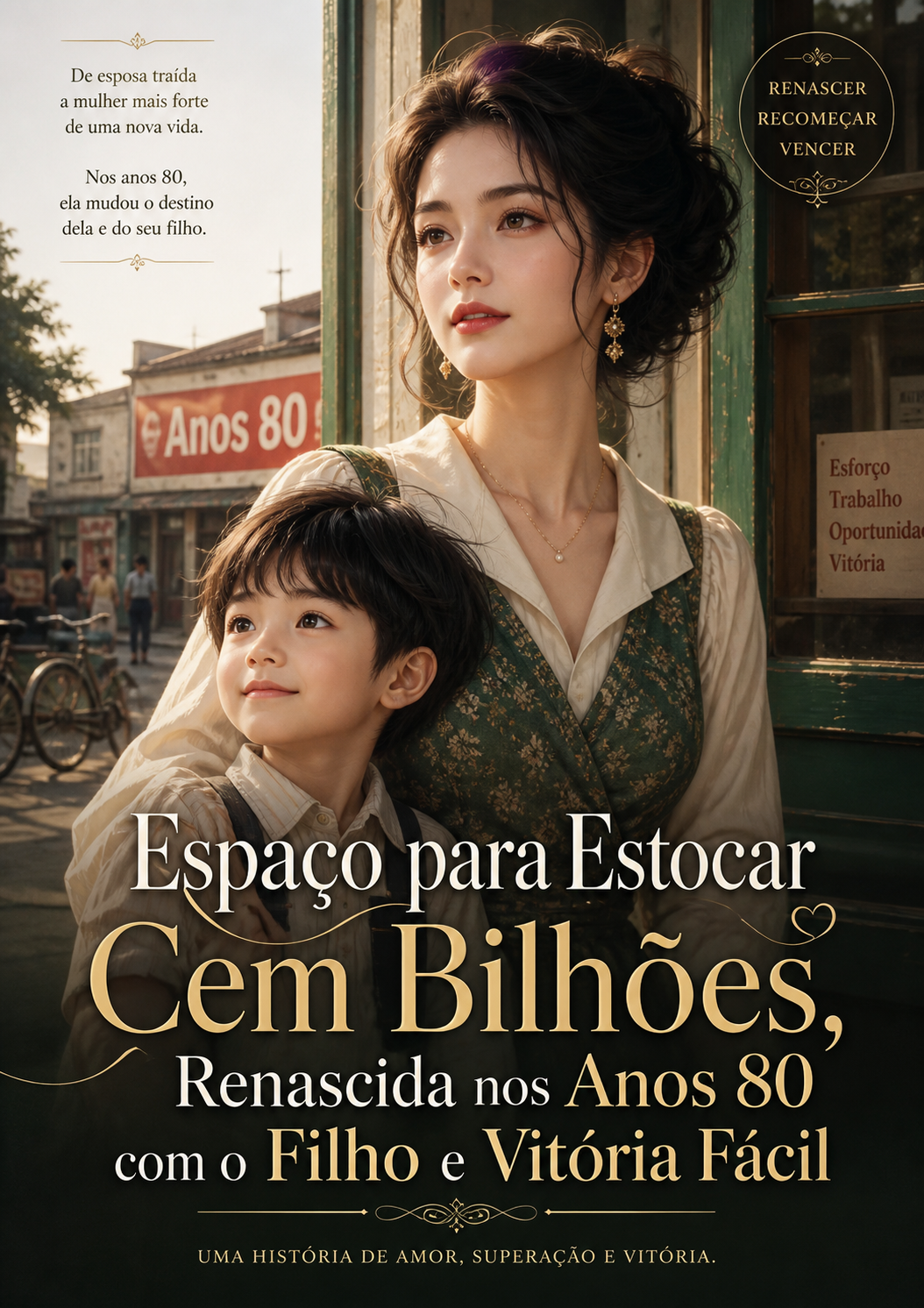 Espaço para Estocar Cem Bilhões, Renascida nos Anos 80 com o Filho e Vitória Fácil
